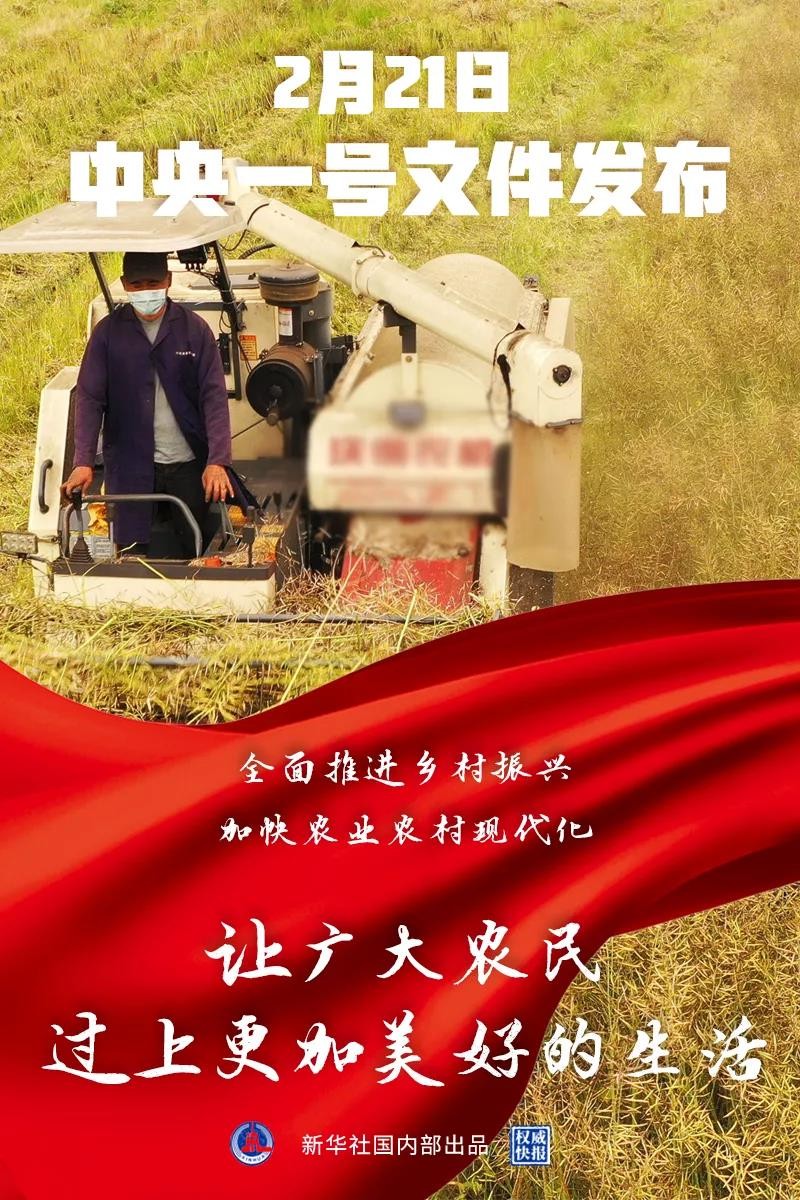 全面推進(jìn)鄉(xiāng)村振興！2021中央一號(hào)文件來了！